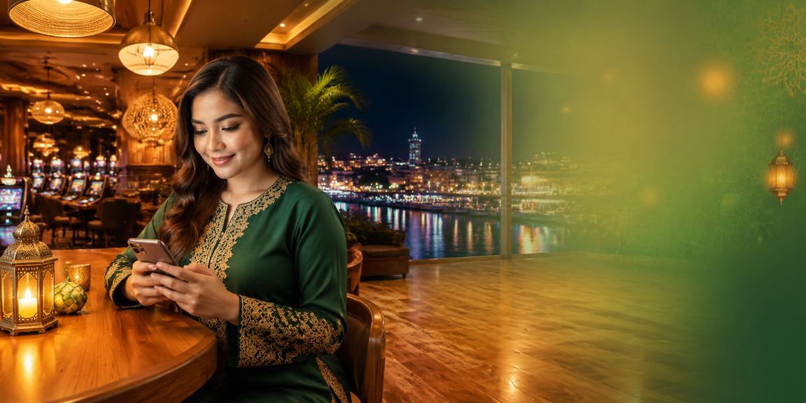 Bermain kasino mudah alih sempena Hari Raya di c300